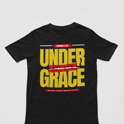 Under Grace - T-shirt (Yellow Text)