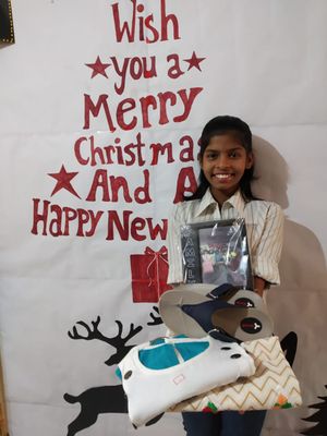 A Christmas Party for Your Sponsored Friend