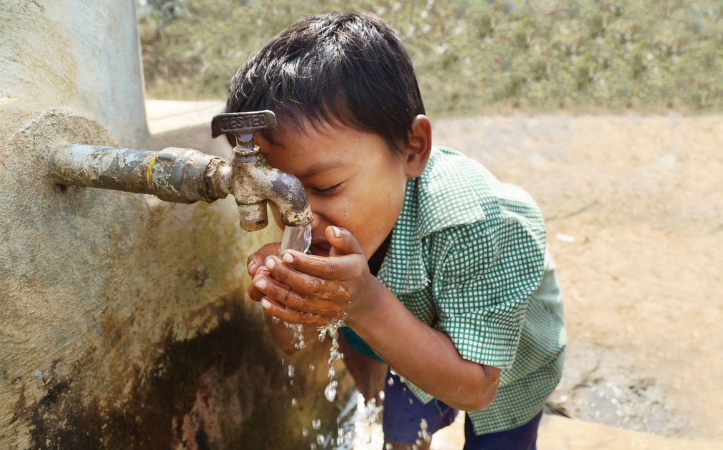 Give safe water today — India Partners