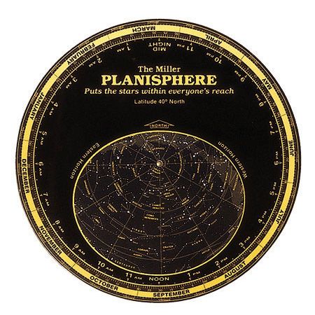 Miller Planisphere 40 Degrees 10.5 inches 