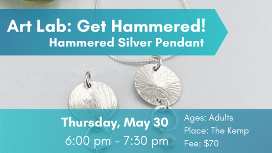 Class: Get Hammered! Jewelry, May 30