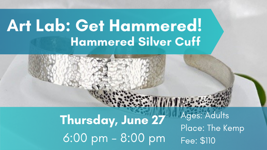 Class: Get Hammered! Jewelry, June 27