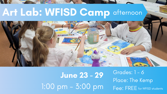 Art Lab: WFISD Summer Art Camp, June 23 - 27