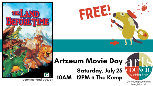 Artzeum Movie Day, Saturday July 25