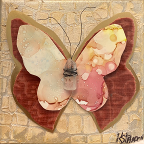 27 - Butterfly 5 - Karen Stamper - $125