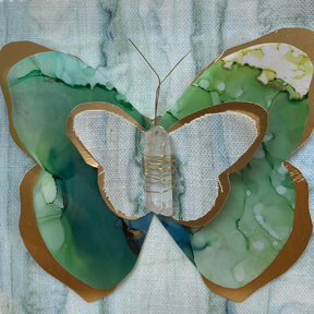 30 - Butterfly 8 - Karen Stamper - $125