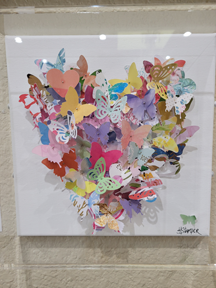 5 - Heart Pieces - Karen Stamper - $140