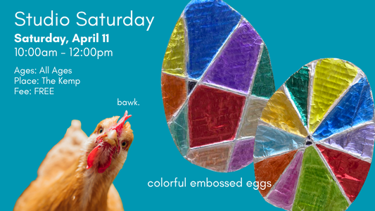 Art Lab: Studio Saturdays, Second Saturdays 10:00 -12:00PM, The Kemp