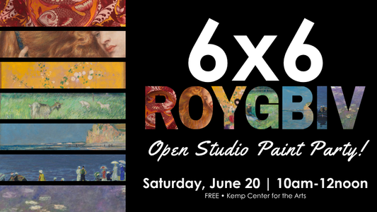 Art Lab: 6x6 Paint Party, June 20