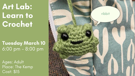 Art Lab: Learn Crochet, March 10