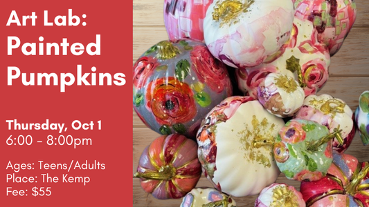Art Lab: Painted Pumpkins, Thursday October 1