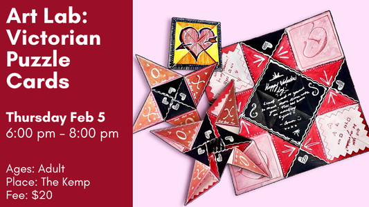 Art Lab: Victorian Puzzle Cards, February 5
