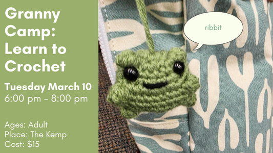 Granny Camp: Learn Crochet, March 10