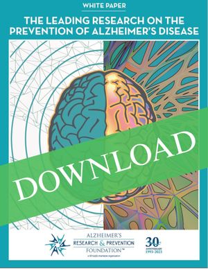 The Leading Research on the Prevention of Alzheimer's Disease-White Paper-DOWNLOADABLE