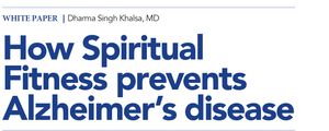 How Spiritual Fitness Prevents Alzheimer's White Paper-DOWNLOADABLE