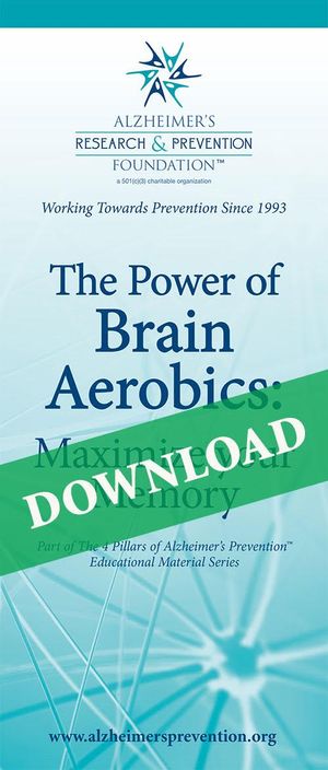 DOWNLOAD IT NOW-  Brochure: The Power of Brain Aerobics