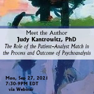 Meet the Author with Judy Kantrowitz, PhD
