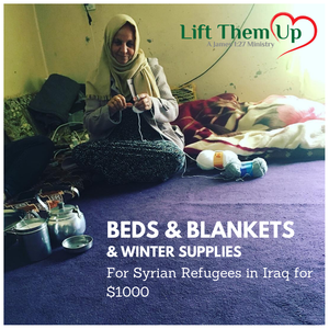 Syrian Refugee Christmas Relief: Beds, Blankets, & Winter Supplies