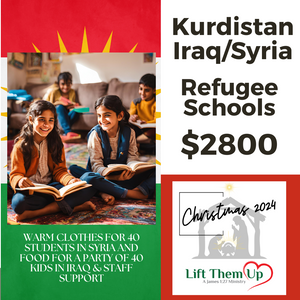 Iraq and Syrian Refugee Schools Christmas