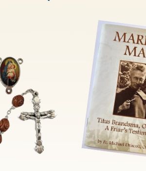 Blessed Titus Rosary and Booklet