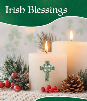 Irish Christmas Blessings Enrollment Card