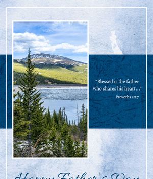 Father's Day Enrollment Card