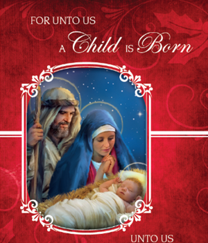 Holy Family Christmas Card