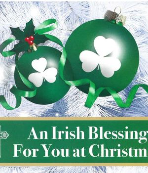 Irish Christmas Blessings Enrollment Card