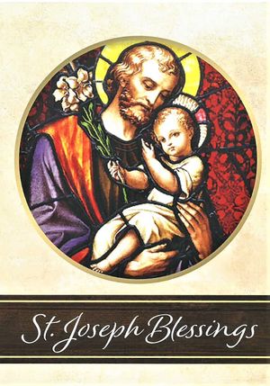 St. Joseph Blessings Card