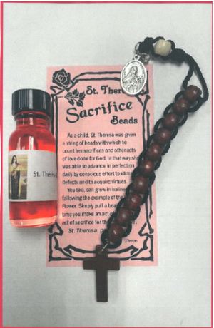St. Thèrése Sacrifice Beads & Healing Oil