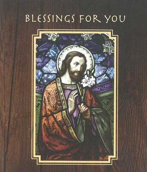 St. Joseph's Feast  Day Enrollment Card