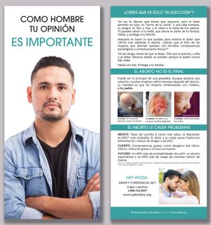 5S. Men's Fact Card - Spanish