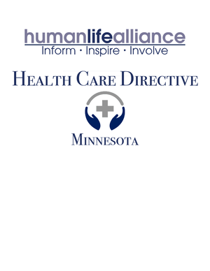 MN Health Care Directive