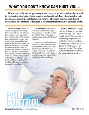 Pain Control Fact Sheet