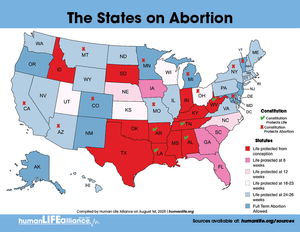 The States on Abortion Fact Sheet