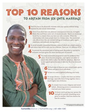 Top 10 Abstinence Muslim Kenya Nigeria Fact Sheet
