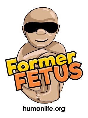 Former Fetus Laptop/Bumper Sticker