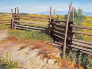 Old Rail Fence by Gary Ernest Smith