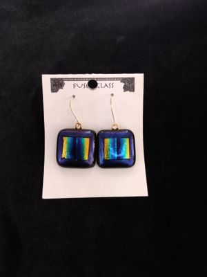 Blue Fused Glass