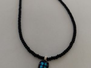 Blue Boxes and Black Seed Beads