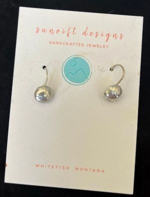 Recycled Sterling Silver Earrings