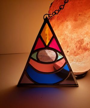 Intro to Stained Glass: All Seeing Eye
