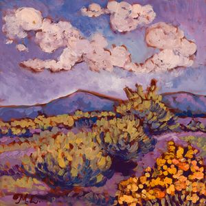 Evening Sagebrush