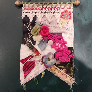 FREE Intro to Fabric Collage & Slow Stitch