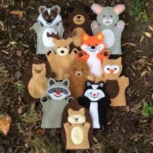 Hand Puppets: Hand Sewn and 3D
