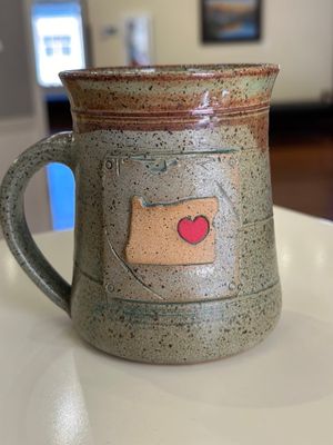 Oregon Heart Mug