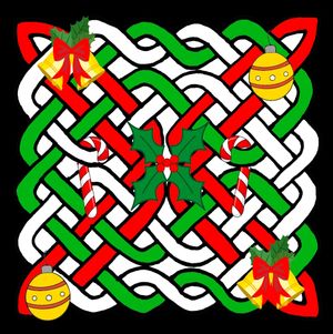 Intro to Celtic Knotwork (w/ a Holiday Flair!)