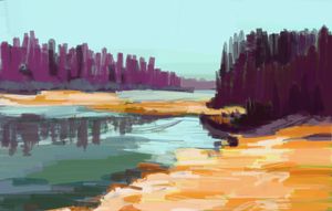 Red Deer River, Alberta, Canada