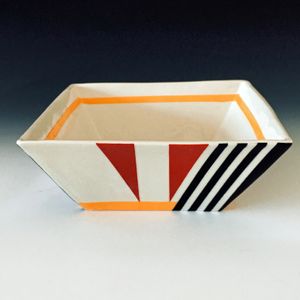 Bauhaus Inspired Square Bowl