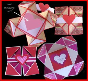 Origami Valentines & Easter Cards!